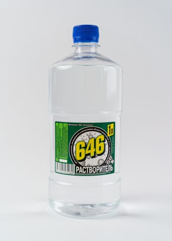 Растворитель 646 ТУ в пэт бутылке 1 л