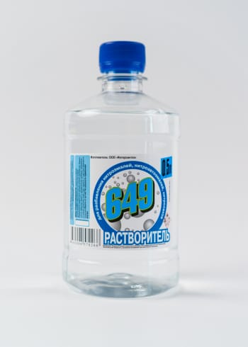 Растворитель 649 в пэт бутылке 0,5 л