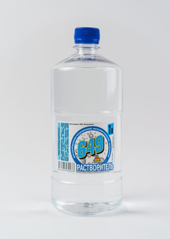 Растворитель 649 в пэт бутылке 1 л