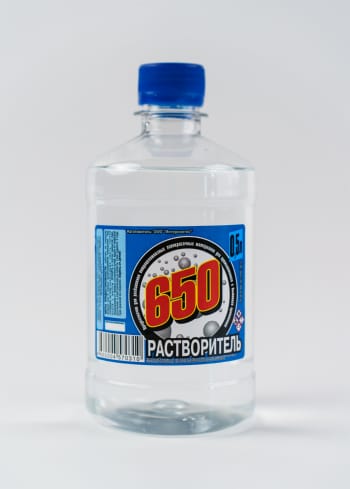 Растворитель 650 в пэт бутылке 0,5 л