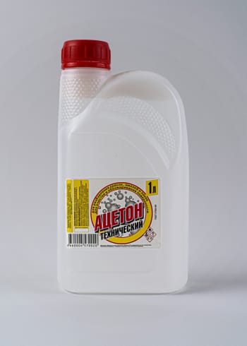 Ацетон в пэт бутылке 1 л