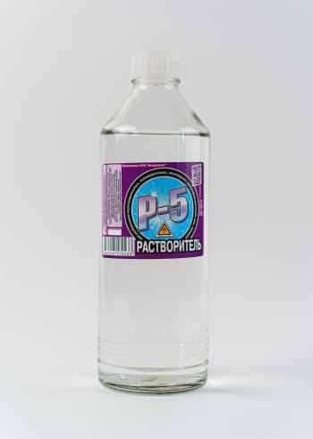 Растворитель Р5 в стеклянной бутылке 0,5 л